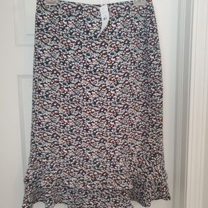 Ann Taylor Ruffled Pencil Skirt